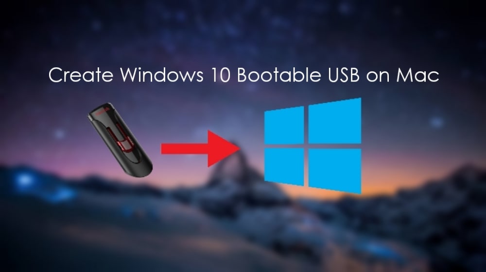 make a windows bootable usb for mac